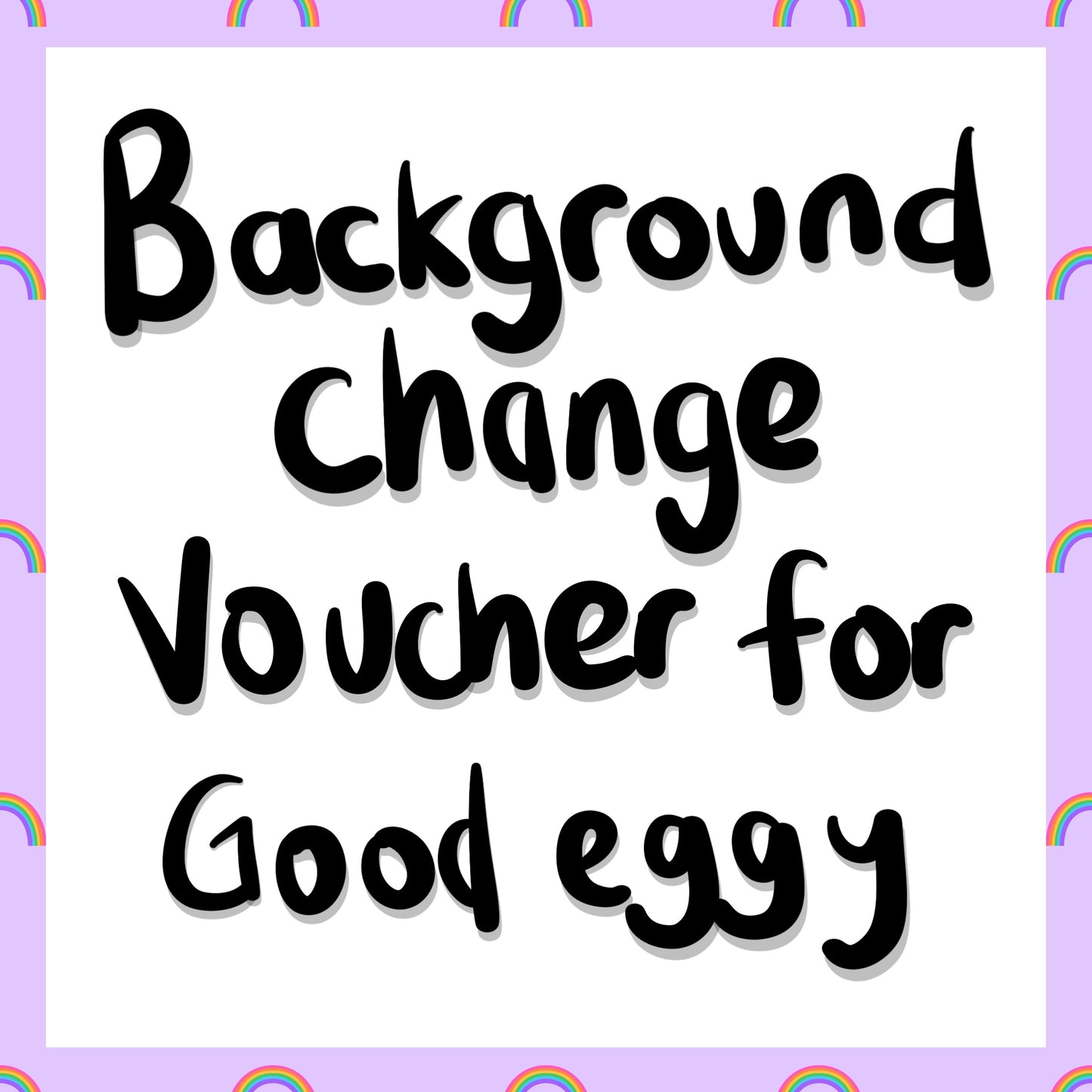 I’m a good egg!