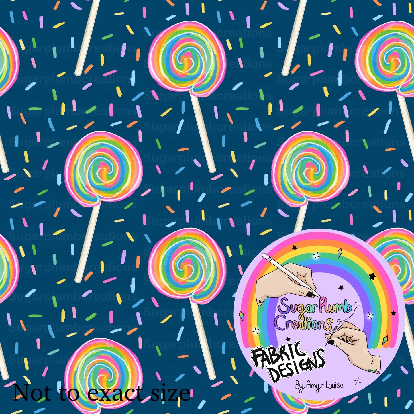 Rainbow lollies