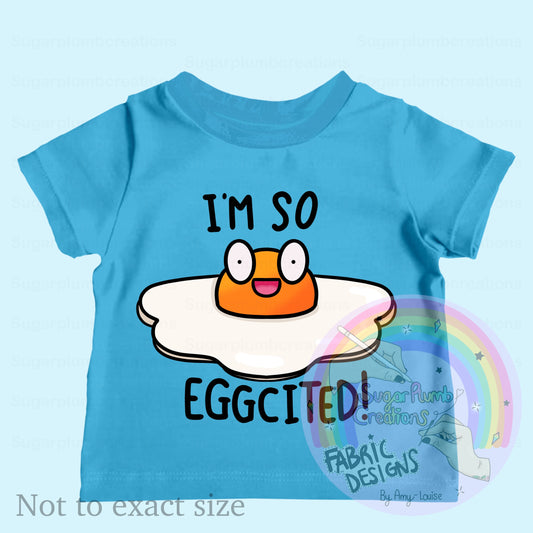 I’m so eggcited png & seamless