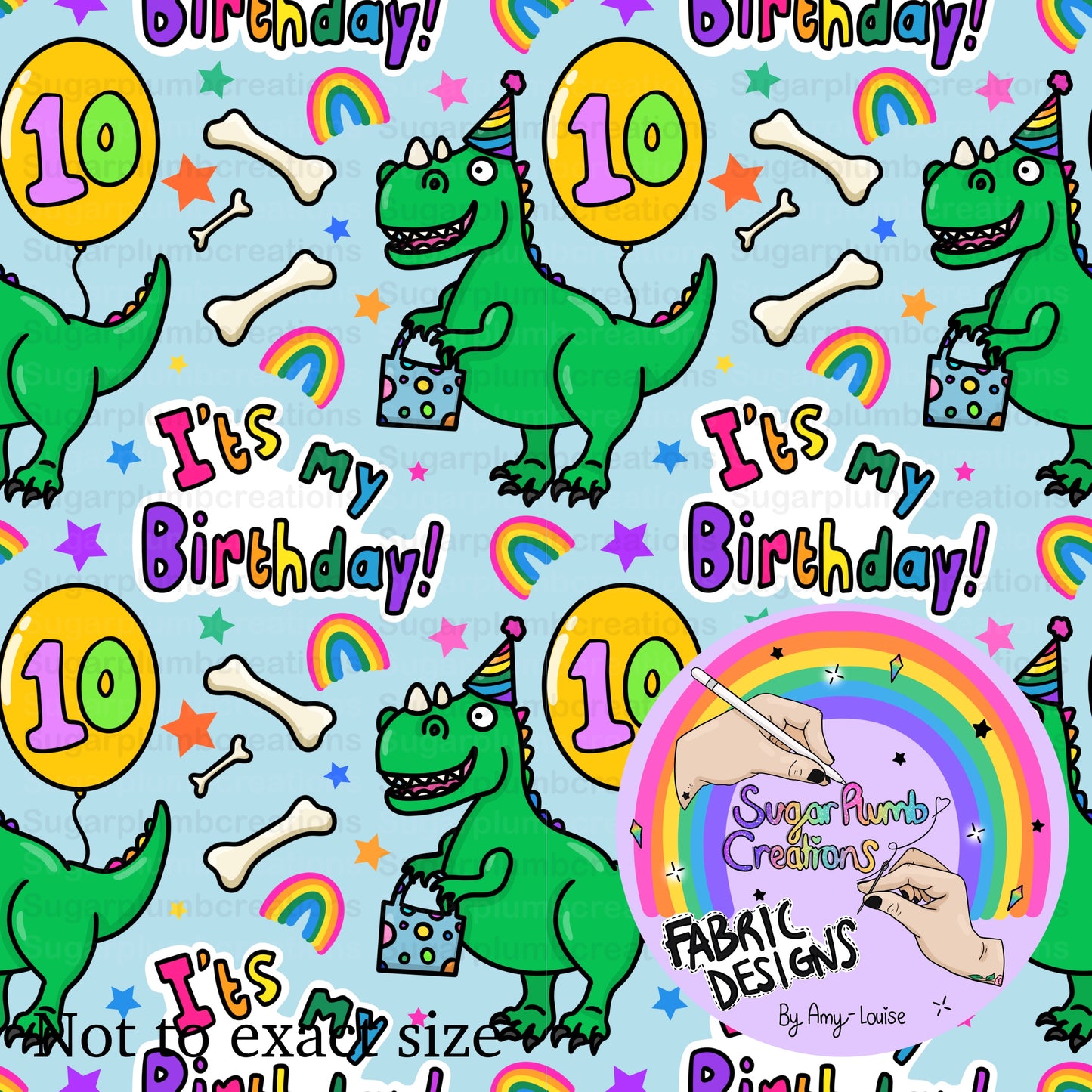 Dino birthday 1-10