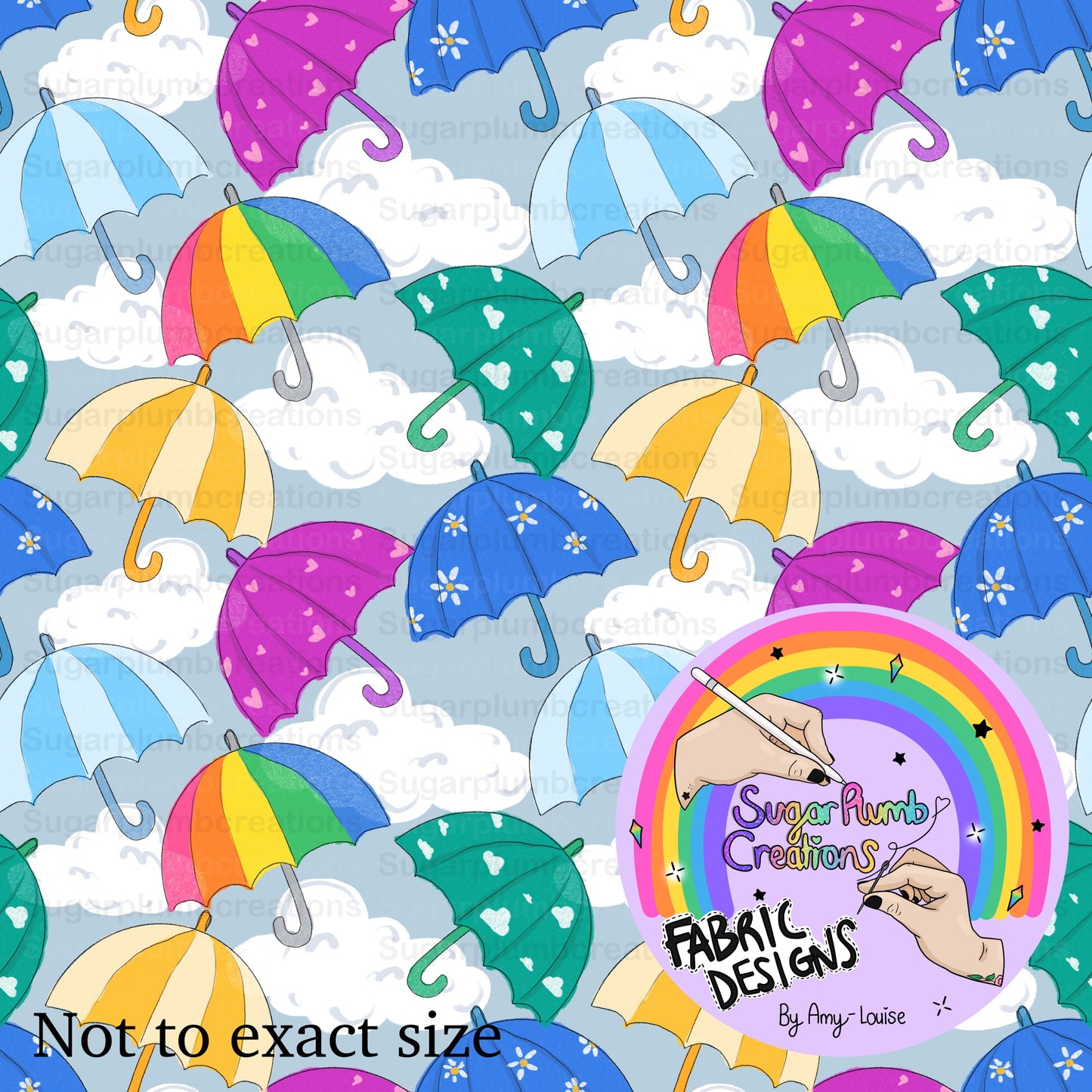 Sketchy umbrellas