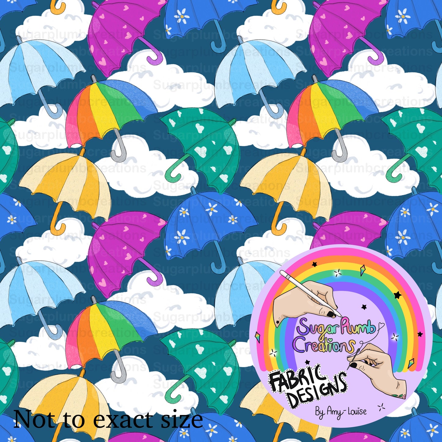 Sketchy umbrellas