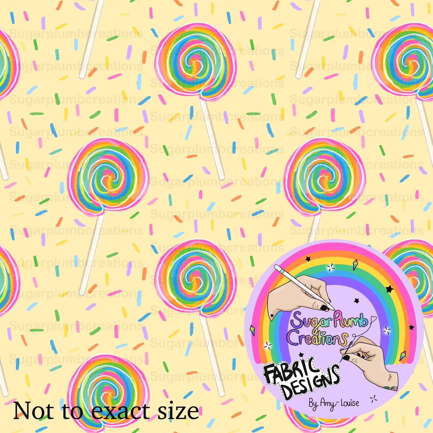 Rainbow lollies