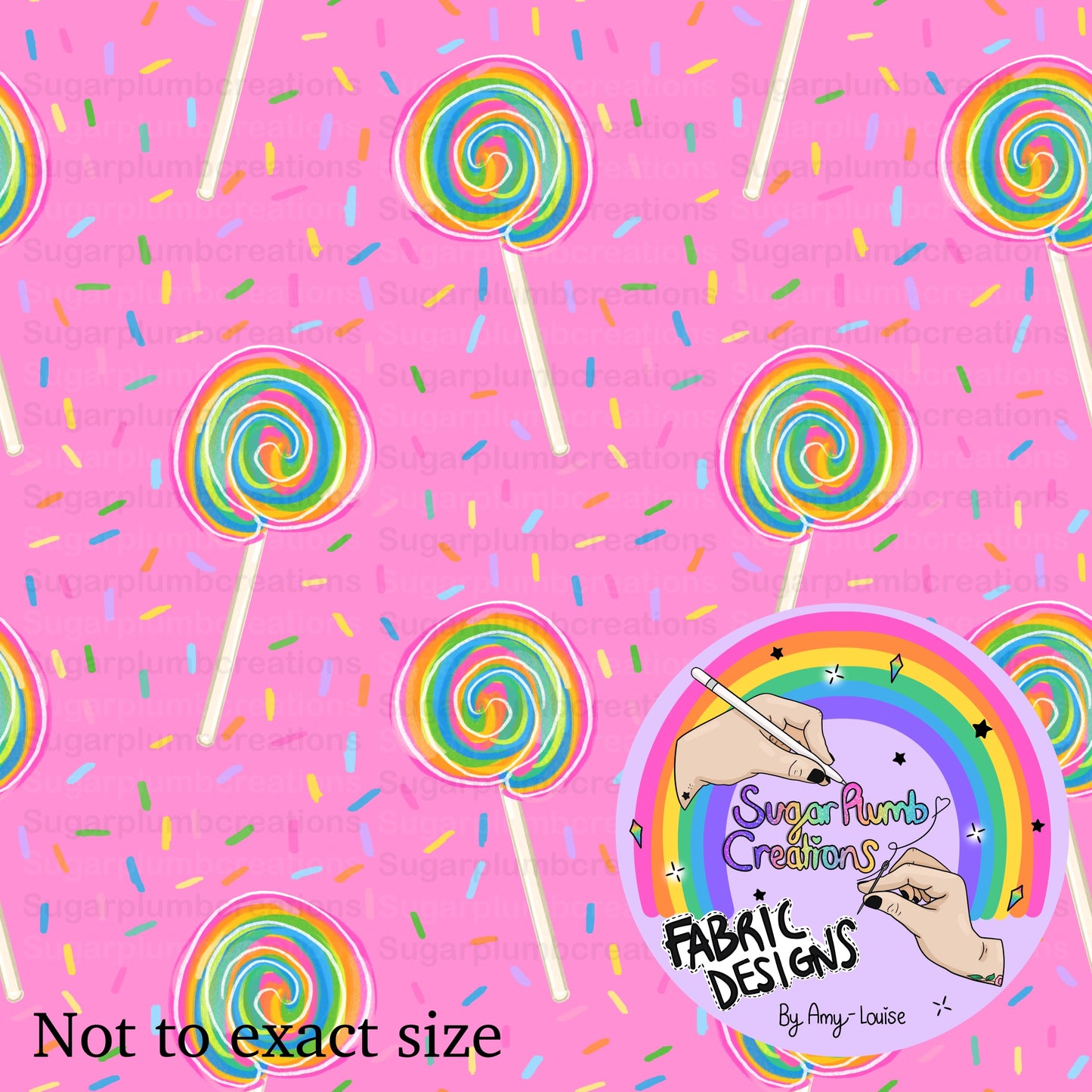 Rainbow lollies