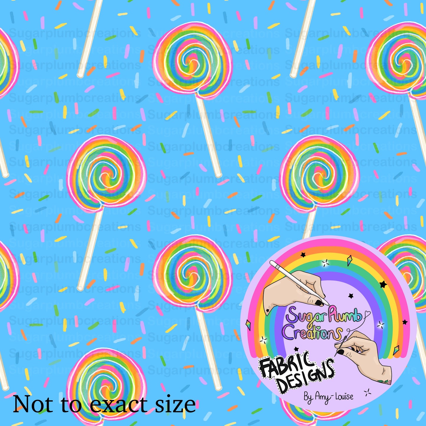 Rainbow lollies