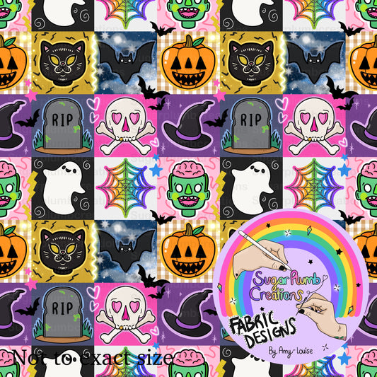 Halloween patch design Non exc